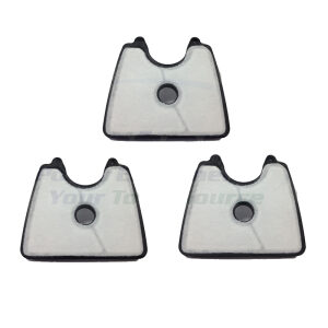 Set of 3 Husqvarna Poulan Redmax Blower Air Filter Fit 125B 125 125BVX 545112101