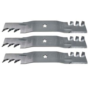 Set Of 3 AYP Craftsman 54" Gator Blades 187255 187254 187256 Poulan Husqvarna