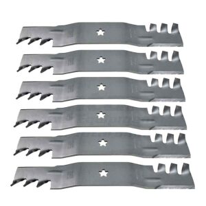 Set Of 6 AYP Craftsman 54" Gator Blades 187255 187254 187256 Poulan Husqvarna