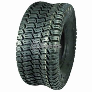 Single 15X6X6 Turf Tires 4 ply Garden Tractor Lawn Mower Riding Mower