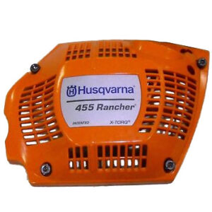 Husqvarna 455 460 Rancher Pull Start Recoil Housing 537284102 plus screws