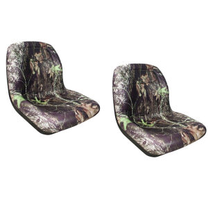 Set of 2 High Back Seat Mossy Oak 18" John Deere AM129969 VG11696 Gator