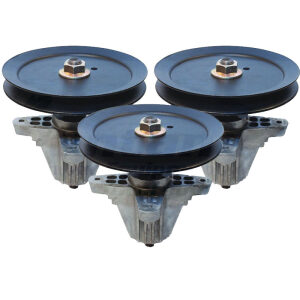 Set of 3 Spindle Assembly MTD 918-04636 Cub Cadet 618-04636 fits LTX1042