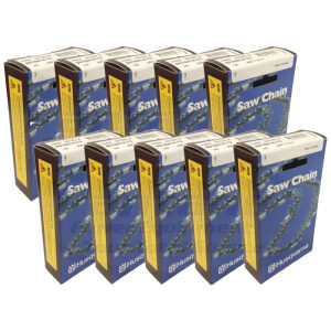 Set of 10 OEM Husqvarna Chainsaw Chain H42X .058" 72DL 501841472, R73LP072G