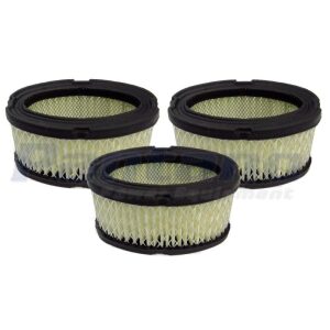 Set Of 3 Air Filter Tecumseh 33268 Deere M49746 Fits HM70, HM80, TVM195
