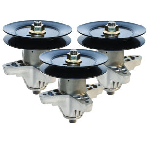 Set of 3 Spindle Assembly MTD 918-04126B, 918-014126, Cub Cadet 918-04125