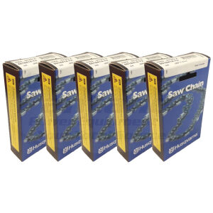 Set of 5 Husqvarna Chainsaw Chain H42X .058" 72DL 501841472, R73LP072G
