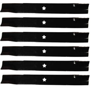 Set of 6 OEM Husqvarna 539113312X 61" EZ Mower Blade