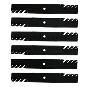 Set of 6 Gator Style Mulch Blades 60" Bad Boy 038-6050-00 Toro 105-7718-03