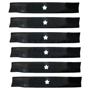 Set of 6 Hi-Lift Blade Husqvarna 539113425 Yazoo Dixon