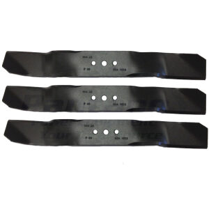 Set of 3 Husqvarna Mower Blades 504188201 504188210 R316 R320 Rider 155 175 R