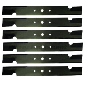 Set of 6 Notched Air-Lift Blade Scag 481708 Bobcat 112111-03