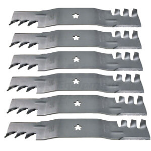Set Of 6 AYP Craftsman 54" Gator Blades 187255 187254 187256 Poulan Husqvarna
