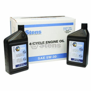 Case of 12 32oz Bottles Stens 4-Cycle Engine Oil 5W-30 SJ Wt