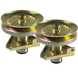 Set of 2 Mower Spindle Assembly Deere AM126225 AM121324 GY0038