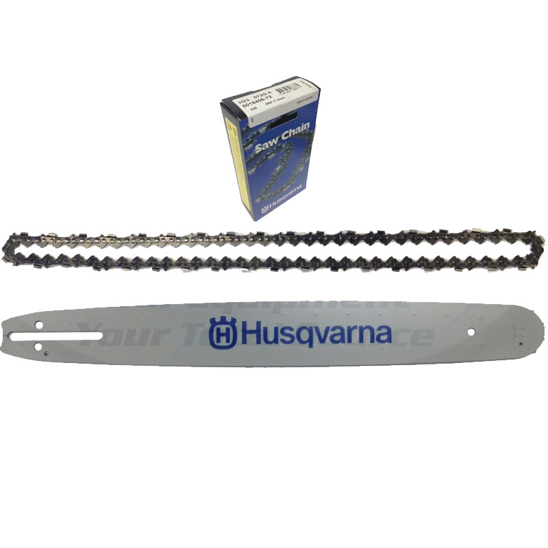 18" Guide Bar & Saw Chain Combo .325" .050" 72DL For Husqvarna 346xp 435 440 445 18" Guide Bar & Saw Chain Combo .325" .050" 72DL For Husqvarna 346xp 435 440 445