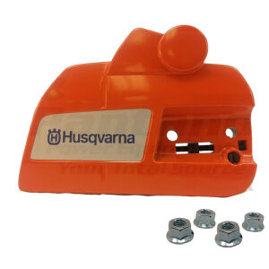 Husqvarna Side Clutch Cover Assembly 537286301 w/ 4 Bar Nuts