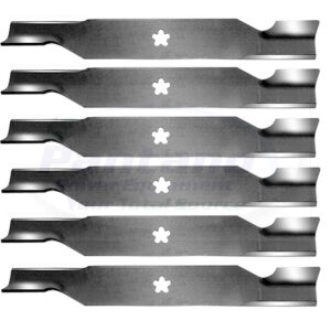 Set of 6 Mower Blade Craftsman Sears Husqvarna AYP 187256 187256