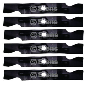Set of 6 2-in-1 Mulching Hi-Lift Blade MTD 942-04053C