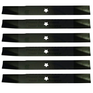 Set of 6 Heavy Duty 42" Mower Blade AYP Husqvarna Poulan 134149 532134149