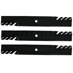 Set of 3 Gator Style Mulch Blades 60" Bad Boy 038-6050-00 Toro 105-7718-03