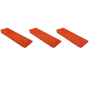 Set of 3 Husqvarna Felling Bucking 10" Wedge High Impact 608201001