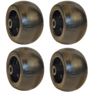 Set of 4 Heavy-Duty Plastic Deck Wheel Cub Cadet 753-04856A