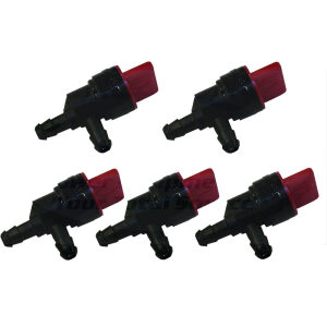 Set of 5 Inline Fuel Shutoff Briggs & Stratton 698181 697944 494769