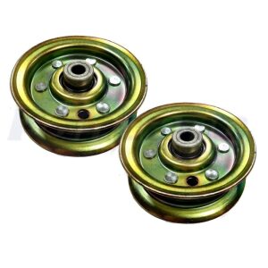 Set of 2 Replacement Idler Pulleys for AYP Craftsman Husqvarna Mowers 173437 532173437