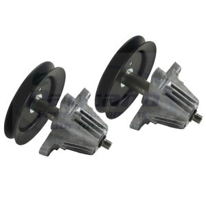 Set of 2 MTD Troy-Bilt Mower Spindle Pulley Assembly 918-04822A