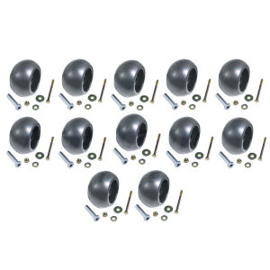 Set of 12 Plastic Deck Wheel Kit Replaces Exmark 103-3168 103-4051