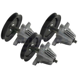 Set of 3 MTD Troy-Bilt Mower Spindle Pulley Assembly 918-04822A