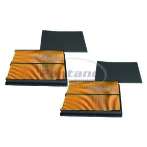 Set of 2 Air Filter Combo Honda 17210-ZJ1-841 17210-ZJ1-842 17218-ZJ1-840