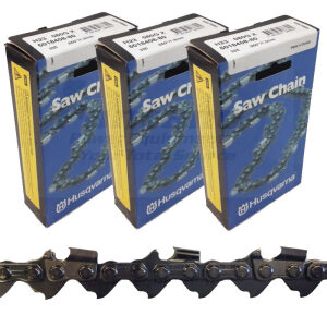 Set of 3 Husqvarna Chainsaw Chain H23X 20" .325 050 80DL 550XP