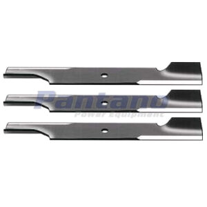 Set Of 3 Notched Air-Lift Blade Scag 481706 Toro 107-3192 Snapper 1-7043