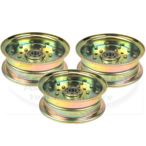 Set of 3 Husqvarna Idler Pulley 539103258 5/8"X 5-3/4"