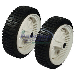 Set of 2 Plastic Drive Lawn Mower Wheel Sears AYP 180773 8" X 2"