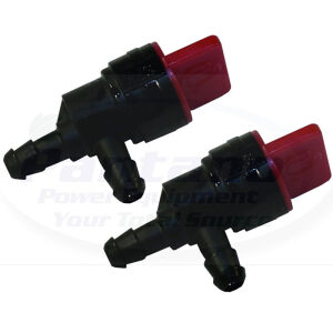 Set of 2 Inline Fuel Shutoff Briggs & Stratton 698181 697944 494769