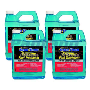 Case of 4 Star Tron Gasoline Additive 1 Gallon Bottle 093000N