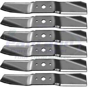 Set of 6 44" Mower Blades 16" X 3/4" Cub Cadet MTD 759-3939 742-3036