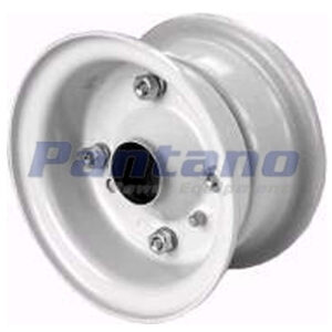 Universal 2 Piece White Rim 4" X 2 1/2