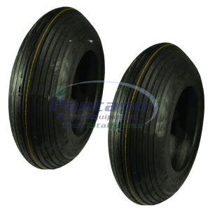 Set of 2 Carlisle Replacement by CST 480-4.00-8 Rib 2 Ply 5134511 480X4.00X8