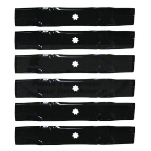 Set of 6 48" Mower Hi-Lift Blade John Deere GY20852 GX21784 GY20852