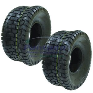 Set of 2 CST Mower Tractor Tire 20-8.00-8 Turf Saver 2 Ply 20X8.00X8