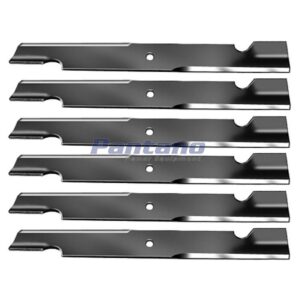 Set of 6 Lawn Mower Blade Exmark 103-2530 Toro Dixie Chopper 103-2530-S