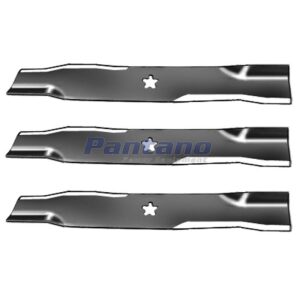 Set Of 3 48" Mower Mulching Blades 173921 Poulan Husqvarna Craftsman
