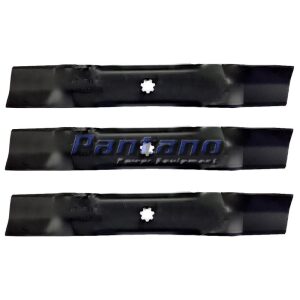 Set of 3 Mower Blades Replaces John Deere GX21784 AM137757 GY20852
