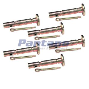 Set Of 6 Shear pin & Cotter pin MTD 738-04124A 738-04124
