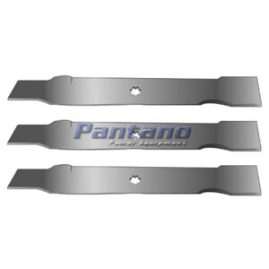 Set of 3 Mower Blades Replaces John Deere GX22151 GY20850