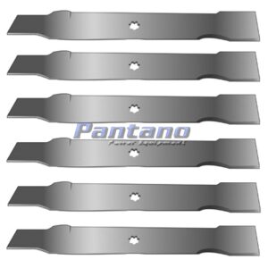 Set of 6 Mower Blades Replaces John Deere GX22151 GY20850